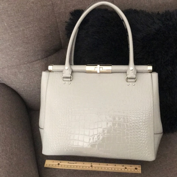 Kate Spade Grey KNIGHTSBRIDGE Large Shoulderbag NWT - Picture 4 of 16